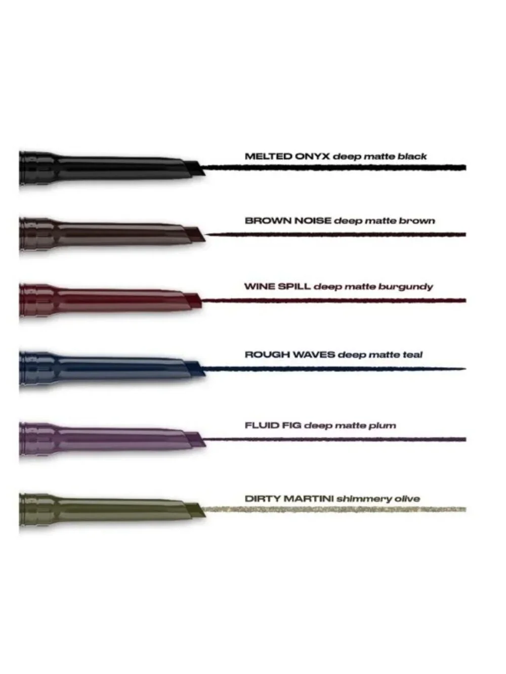 24/7 Liquid Stick Retractable Waterproof Eyeliner + Brush, Dirty Martini, New
